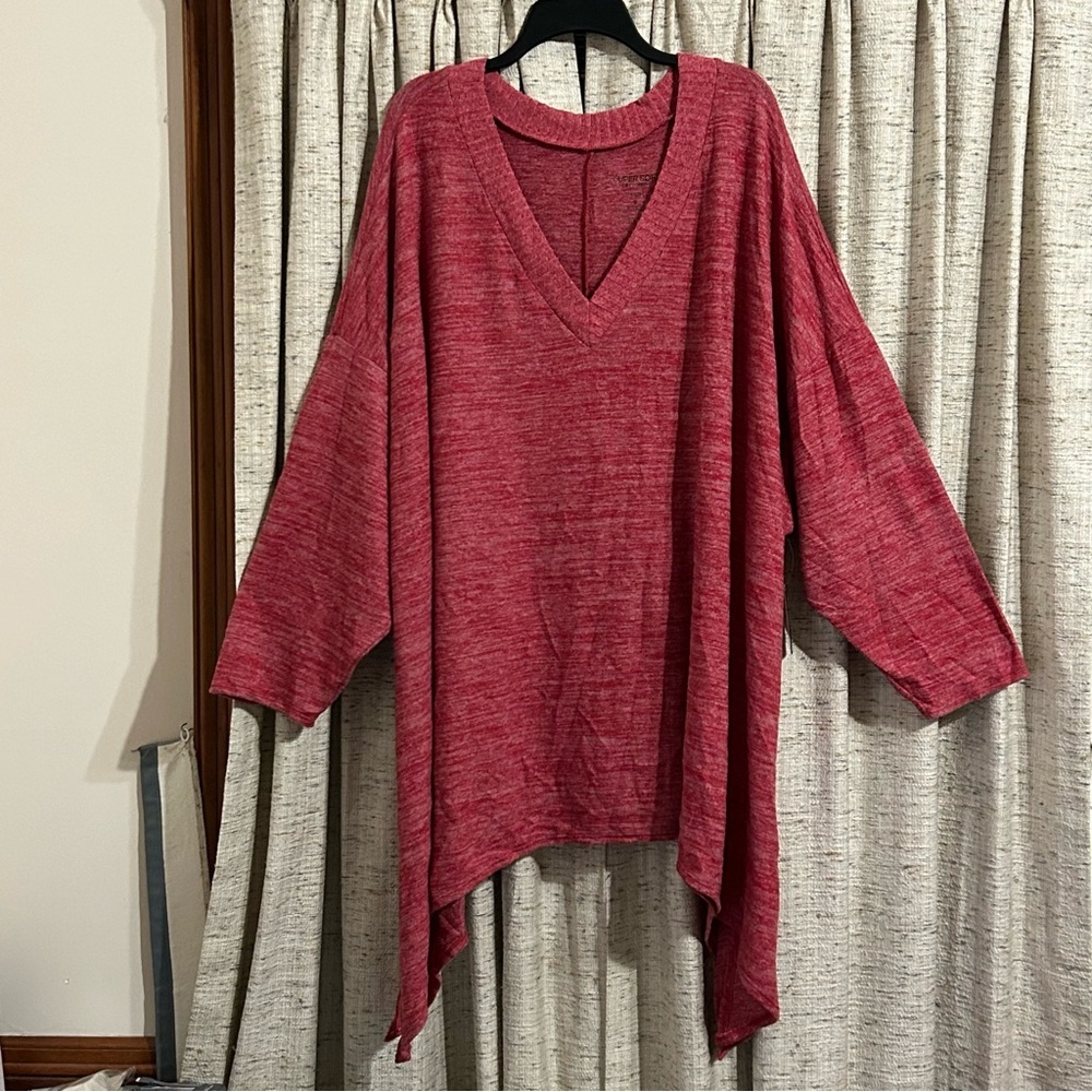 Torrid Super Soft Plush Sharkbite Top - 6X